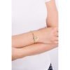 Bracciale Donna Kidult Philosophy In Acciaio Color Oro Giallo Con Ciondolo Tondo E Catena Rolò 5 - Verre Gioielli verre-gioielli-bracciale-donna-gioielli-kidult-philosophy-731816