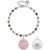 Bracciale Donna Kidult Philosophy In Acciaio Con Ciondolo Tondo Smaltato Rosa E Catena Rolò 2 - Verre Gioielli verre-gioielli-bracciale-donna-gioielli-kidult-philosophy-731859