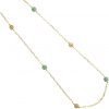 Collana Donna Boccadamo Emblema Con Cabochon Grandi Beige E Latte e Menta 1 - Verre Gioielli verre-gioielli-collana-donna-gioielli-boccadamo-emblema
