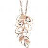 Collana Donna Boccadamo Raccolto Di Luce Mediterranea In Bronzo Placcato Oro Rosa Con Pendente A Spiga Di Grano E Cristalli Swarovski Crystal 2 - Verre Gioielli Collana Donna Boccadamo Raccolto Di Luce Mediterranea In Bronzo Placcato Oro Rosa Con Pendente A Spiga Di Grano E Cristalli Swarovski Crystal