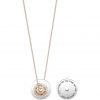 Collana Donna Kidult Love In Acciaio Color Oro Rosa Con Ciondolo A Doppia Ruota E Catena Groumette 4 - Verre Gioielli verre-gioielli-collana-donna-gioielli-kidult-love-751132