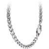 Collana Uomo Boccadamo Man In Acciaio 316L A Doppia Maglia Intrecciata 4 - Verre Gioielli verre-gioielli-collana-uomo-gioielli-boccadamo-man-agr171s_