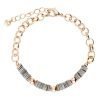 Bracciale Stroili Oro Donna Hawaii In Ottone Rosato e Elementi in Conchiglia Grigia 1 - Verre Gioielli verre-gioiellk-1596732405