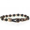 Bracciale Donna Gerba Con Cordino In Pelle Bianca Perle In Pietre Di Onice E Componenti In Acciaio Galvanizzato Gold 1 - Verre Gioielli 059 verre gioielli.jpg