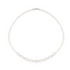 Collana Donna Kioto Con Perle Con Oro Bianco 18 Kt