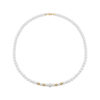 Collana Donna Kioto Con Perle E Sfere Sfaccettate In Oro Giallo 18 Kt
