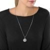 Collana Donna Stroili Girocollo Chiama Angeli Bicolore In Acciaio Con Charms A Fiori 1 Verre Gioielli - l'istituzione del gioiello
