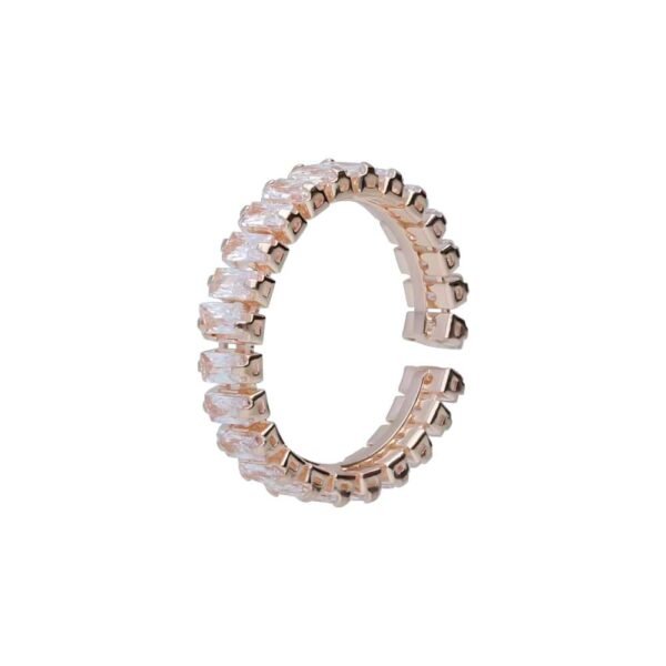 Anello Donna Stroili In Metallo Rosato E Strass