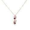 Collana Donna Stroili In Metallo Rosato Con Cuore Swarovski Rosa E Strass 2 - Verre Gioielli Collana Donna Stroili In Metallo Rosato Con Cuore Swarovski Rosa E Strass