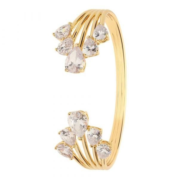 Bracciale Bangle Donna In Ottone Dorato E Zirconi 3 - Verre Gioielli 1669071_product_image verre gioielli
