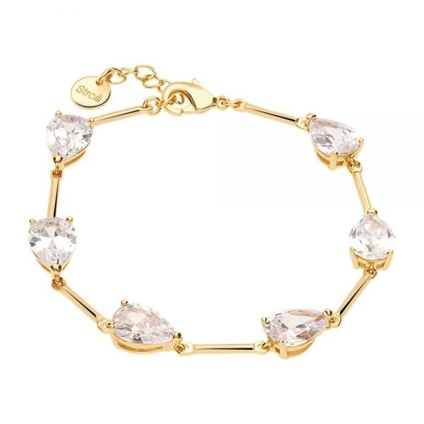 Bracciale Donna Stroili In Ottone Bronzato Con Zirconi