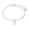 Bracciale Donna Stroili In Ottone Rodiato Con Zircone Pendente 1 - Verre Gioielli Bracciale Donna Stroili In Ottone Rodiato Con Zircone Pendente