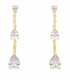 Orecchini Donna Stroili In Ottone Dorato E Zirconi Pendenti 3 - Verre Gioielli 1669077 verre gioielli