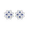 Orecchini Donna Stroili A Lobo In Ottone Rodiato A Fiore Con Cristalli E Smalto Blu 2 - Verre Gioielli 1671110_product_image-verre-gioielli