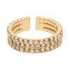 Anello Donna Stroili Regolabile In Ottone Dorato E Strass Multifilo 5 - Verre Gioielli 1671138_product_image verre gioielli