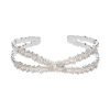 Bracciale Donna Stroili Bangle In Ottone Rodiato E Strass Con Incrocio 5 - Verre Gioielli 1671145_product_image verre gioielli