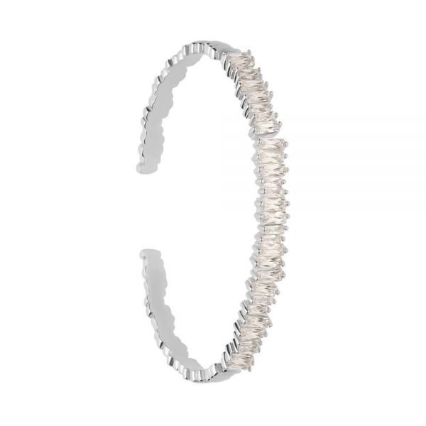 Bracciale Donna Stroili Bangle In Ottone Rodiato E Strass 3 - Verre Gioielli 1671150_product_image verre gioielli