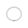 Bracciale A Molla Donna Kioto Con Perle E Oro Bianco 18 Kt 1 - Verre Gioielli Bracciale A Molla Donna Kioto Con Perle E Oro Bianco 18 Kt