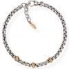 Bracciale Uomo Amen In Argento 925 Rodiato E Rosè 1 - Verre Gioielli Bracciale Uomo Amen In Argento 925 Rodiato E Rosè