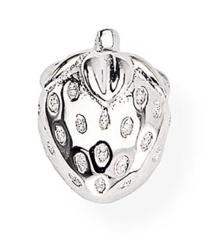 Mono Orecchino Amen A Coccinella In Argento Rodiato 3 - Verre Gioielli Mono Orecchino Amen A Coccinella In Argento Rodiato