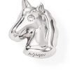 Mono Orecchino Amen A Unicorno In Argento Rodiato 2 - Verre Gioielli Mono Orecchino Amen A Unicorno In Argento Rodiato