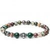 Bracciale Uomo Gerba Stone Forest Con Filo Elastico Perle In Pietre Di Agata Indiana E Componenti In Argento 925 1 - Verre Gioielli Forest verre gioielli.jpg