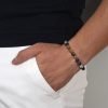 Bracciale Uomo Gerba Stone Green Con Filo Elastico Perle In Pietre Di Agata Occhio DI Tigre E Componenti In Argento 925 5 - Verre Gioielli Green-Passion-600x600 verre gioielli.