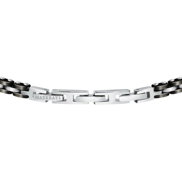 Bracciale Uomo Maserati In Acciaio Ceramica E Pvd 3 Verre Gioielli - l'istituzione del gioiello