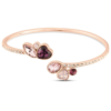Bracciale Rigido Donna Stroili In Metallo Rosato E Cuori Con Pietre Multicolor 1 - Verre Gioielli Bracciale Rigido Donna Stroili In Metallo Rosato E Cuori Con Pietre Multicolor