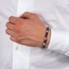 Bracciale Uomo Gerba Stone Rock Colored Con Filo Elastico Perle In Pietre Di Aulite Lapis Bronzite Occhio Di Tigre E Componenti In Argento 925 5 - Verre Gioielli Rock-Colored-600x600 verre gioeilli.jpg