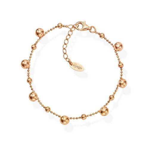 Bracciale Donna Amen Romance In Argento 925 Rosè Con Sfere