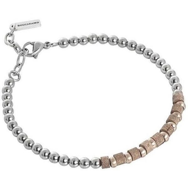 Bracciale Uomo Boccadamo Man Con Boules Rodiate Cubetti Di Legno Rosati Ed Oring Rosate 3 - Verre Gioielli bracciale-uomo-gioielli-boccadamo-man-abr433m_277804 verre gioielli