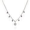 Collana Donna Amen In Argento 925 Rodiato Con Cristalli E Zirconi E Charms A Cuore 2 - Verre Gioielli collana-con-cuore-in-argento-di-amen-da-donna-clcbnz_307742-verre-gioielli
