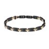 Bracciale Uomo Bliss In Acciaio Multicolore E Zirconi Bianchi 1 - Verre Gioielli Bracciale Uomo Bliss In Acciaio Multicolore E Zirconi Bianchi