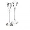 Coppia Di Candelieri Ottaviani In Cristallo E Swarovski 2 - Verre Gioielli 80871 verre gioielli