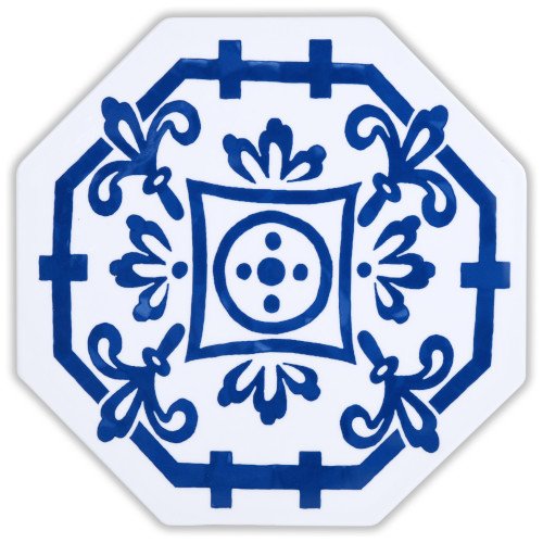 Piatto Piastrella Baci Milano In Porcellana
