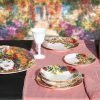 Set 6 Piatti Fondi Baci Milano In Porcellana 5 - Verre Gioielli PIAT2.MIL012 verre gioielli