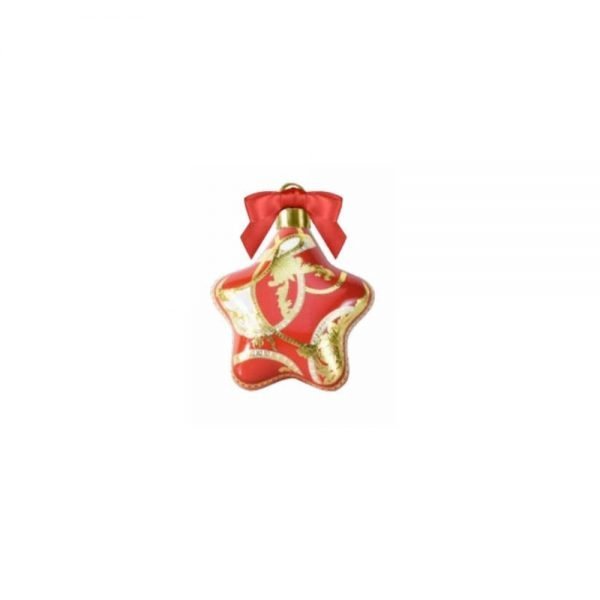 Stella Di Natale Bombata Baci Milano Rouge Passion In Porcellana 3 - Verre Gioielli XSTAR-GAL02-verre-gioielli.