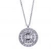 Collana Donna Bliss In Oro Bianco 18 Kt E Diamanti 0.15 Kt 1 - Verre Gioielli 20088256 verre gioielli