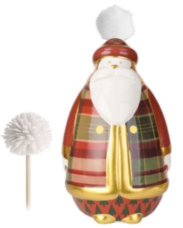 Diffusore Per Ambienti Baci Milano A Babbo Natale In Porcellana 3 - Verre Gioielli XCLOV.TAR01-verre-gioielli