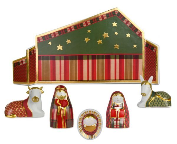 Presepe 6 Pezzi Baci Milano In Porcellana 3 - Verre Gioielli XNATIV2.TAR01 verre gioielli