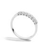 Anello Donna Veretta Recarlo Anniversary In Oro Bianco 18 Kt E Diamanti 0.31 Ct 1 Verre Gioielli - l'istituzione del gioiello