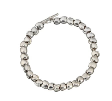 Bracciale Particelle XL Dodo Mariani In Argento 925 3 - Verre Gioielli Bracciale Particelle XL Dodo Mariani In Argento 925