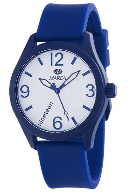 Orologio Unisex Marea Solo Tempo Analogico In Plastica 3 - Verre Gioielli B35300-4 verre gioielli