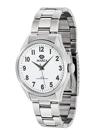Orologio Uomo Marea Solo Tempo Analogico In Acciaio 3 - Verre Gioielli B36105-1 verre gioielli