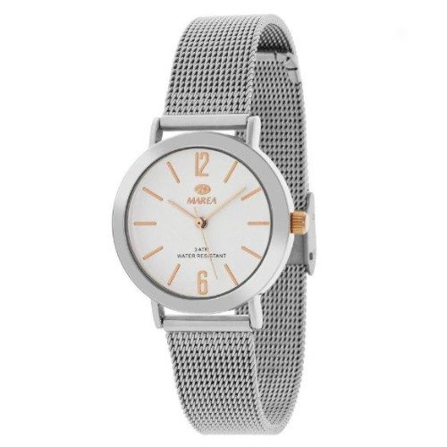 Orologio Donna Marea Solo Tempo Analogico In Acciaio 3 - Verre Gioielli B41188-6 verre gioielli