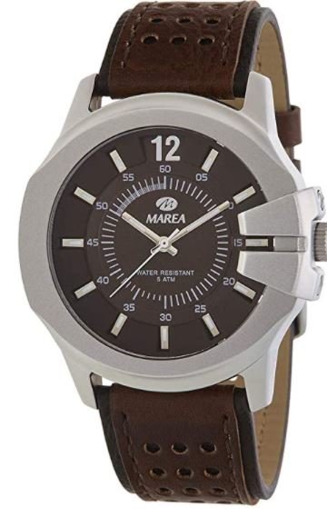 Orologio Uomo Marea Solo Tempo Analogico In Acciaio 3 - Verre Gioielli B54124-1 verre gioielli