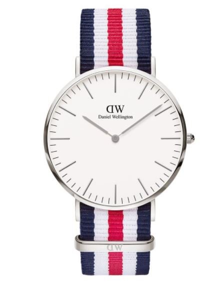 Orologio Daniel Wellington Unisex Canterbury In Acciaio 3 - Verre Gioielli DW00100016 verre gioielli