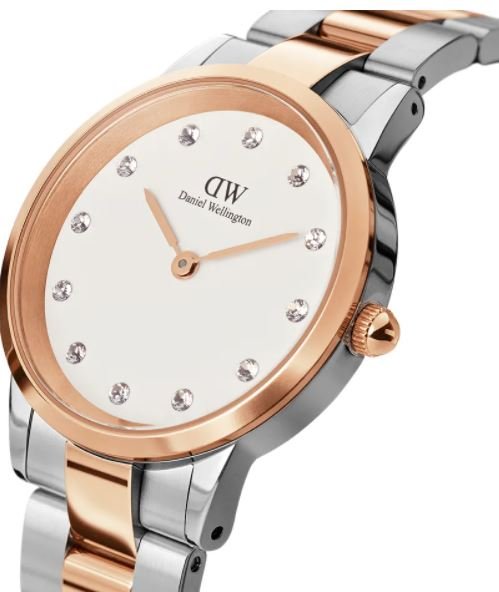 Orologio Daniel Wellington Uomo Iconic Link Lumine In Acciaio E Swarovski -  Verre Gioielli