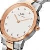 Orologio Daniel Wellington Uomo Iconic Link Lumine In Acciaio E Swarovski 1 Verre Gioielli - l'istituzione del gioiello
